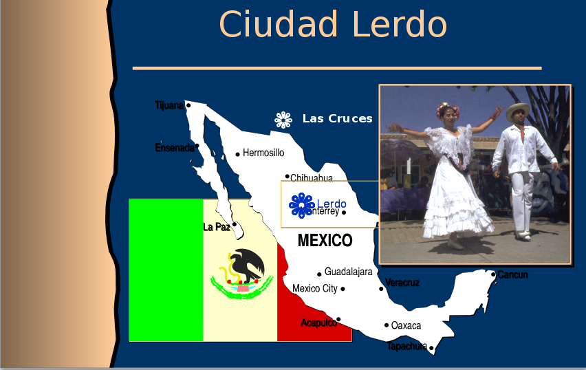 Map OF Lerdo